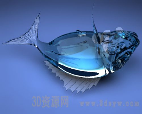 水晶玻璃鱼