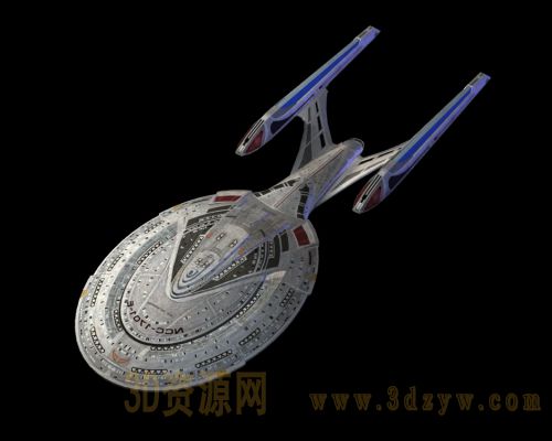 科幻战舰 Enterprise元首级星舰 星际战舰