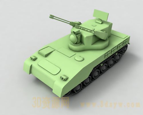 坦克模型 防空坦克 军事武器