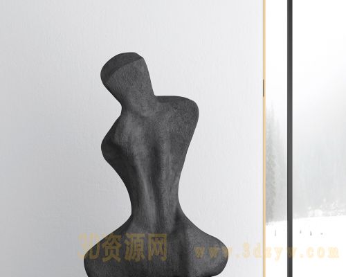 新中式雕塑摆件 装饰品摆件