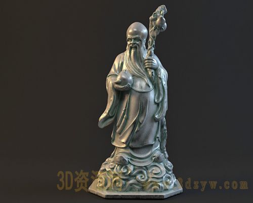 老寿星雕塑模型 南极仙翁 彭祖 佛像摆件