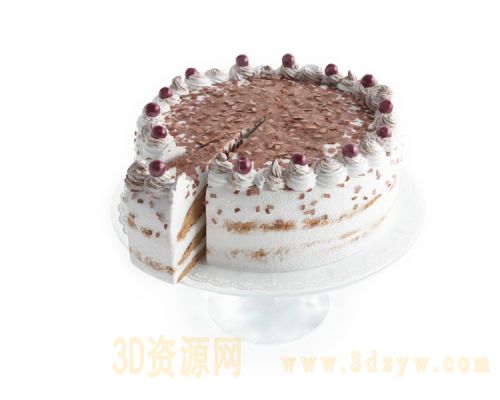 蛋糕3d模型