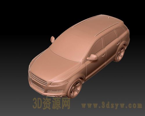 汽车模型可3d打印 3d打印汽车模型