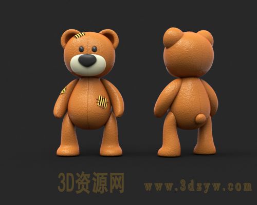熊玩偶模型 小熊玩具