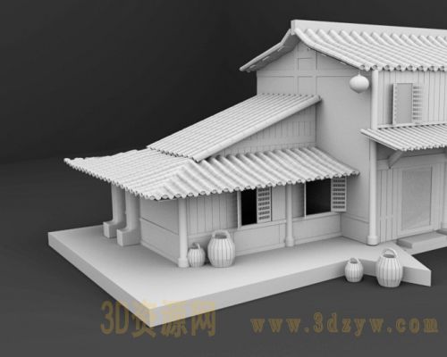房子模型 古代建筑模型