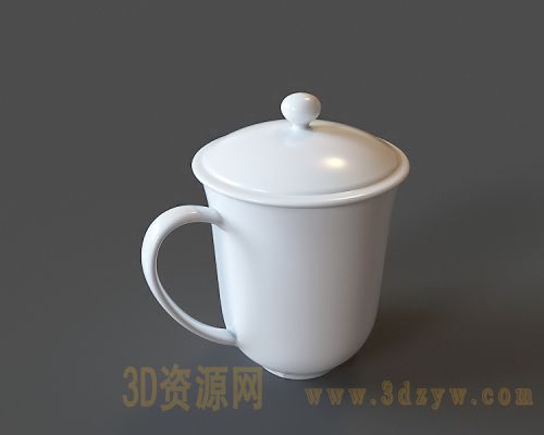 茶杯 杯子模型